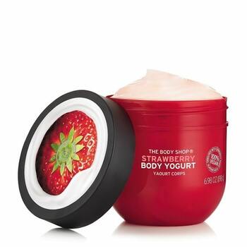 Strawberry Body Yogurt Cream (normálna až suchá) - Hydratačný telový jogurt 
